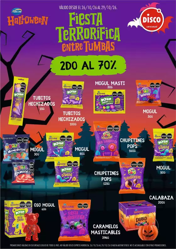 Catálogo Disco | FOLLETO HALLOWEEN 26.10 | 2026-10-26T00:00:00.000Z - 2026-10-29T00:00:00.000Z