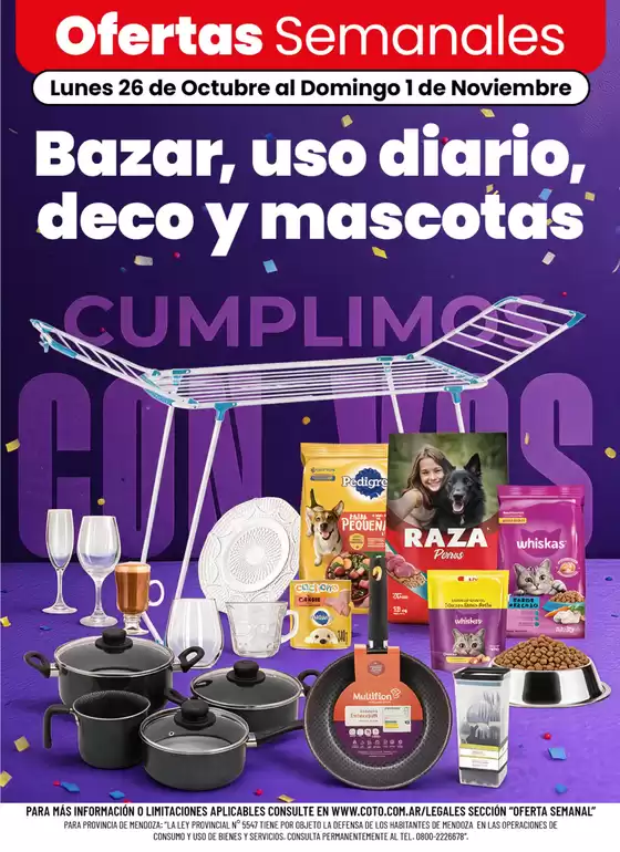 Catálogo Coto en Don Torcuato | Coto Revista Semanal Hogar | 2026-10-26T00:00:00.000Z - 2026-11-01T00:00:00.000Z