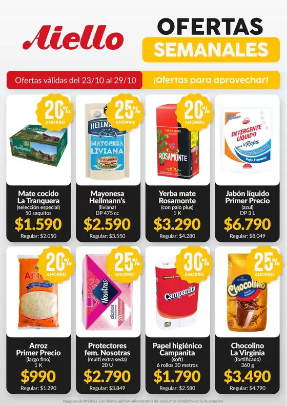 Catálogo Supermercados Aiello | Ofertas Supermercados Aiello | 2026-10-23T00:00:00.000Z - 2026-10-29T00:00:00.000Z