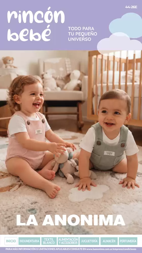 Catálogo La Anonima | Especial Rincon Bebe | 2026-10-29T00:00:00.000Z - 2026-11-12T00:00:00.000Z