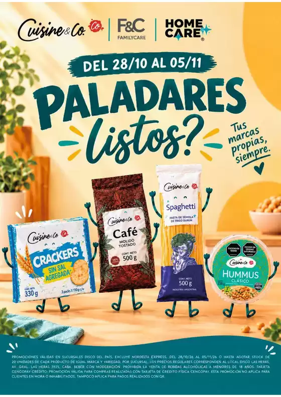 Catálogo Disco | FOLLETO ESPECIAL MARCAS PROPIAS | 2026-10-28T00:00:00.000Z - 2026-11-05T00:00:00.000Z