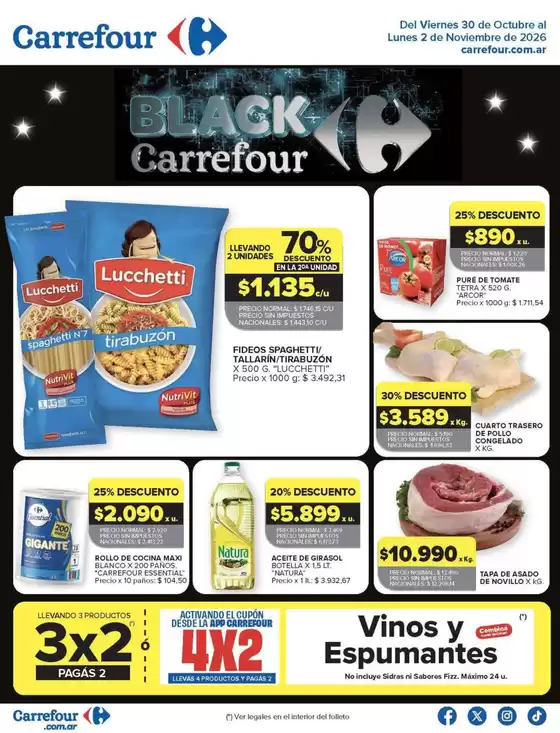 Catálogo Carrefour | Carrefour Hiper 30 Octubre | 2026-10-30T00:00:00.000Z - 2026-11-03T00:00:00.000Z