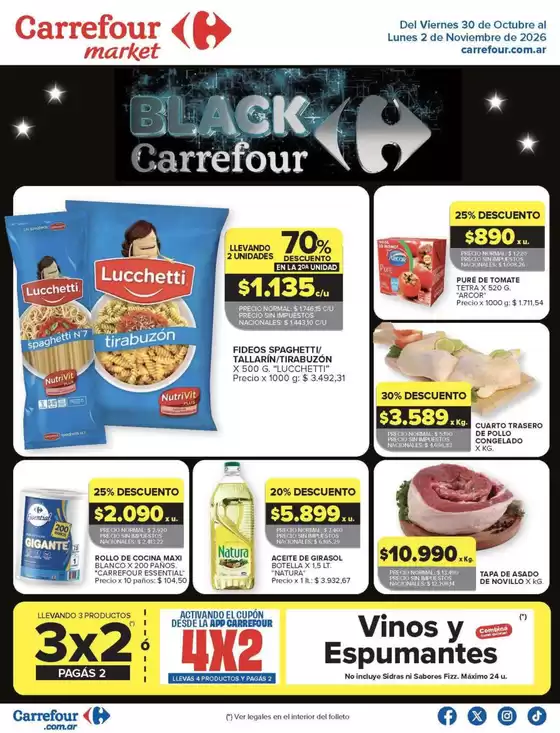 Catálogo Carrefour Market | Carrefour Market 30 Octubre | 2026-10-30T00:00:00.000Z - 2026-11-03T00:00:00.000Z
