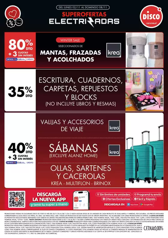 Catálogo Disco | Ofertas Electro T. Libre y más | 2026-10-29T00:00:00.000Z - 2026-11-08T00:00:00.000Z