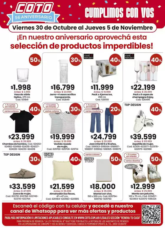 Catálogo Coto | Coto Renova Productos | 2026-10-30T00:00:00.000Z - 2026-11-05T00:00:00.000Z