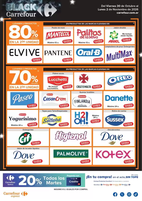Catálogo Carrefour Express | Carrefour Express 30 Octubre | 2026-10-30T00:00:00.000Z - 2026-11-02T00:00:00.000Z