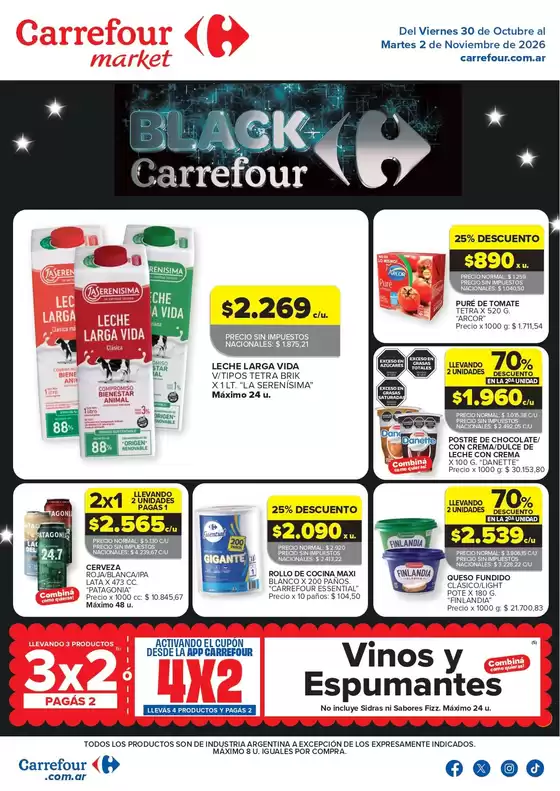 Catálogo Carrefour Market | Market Paraná Concordia | 2026-10-30T00:00:00.000Z - 2026-11-03T00:00:00.000Z