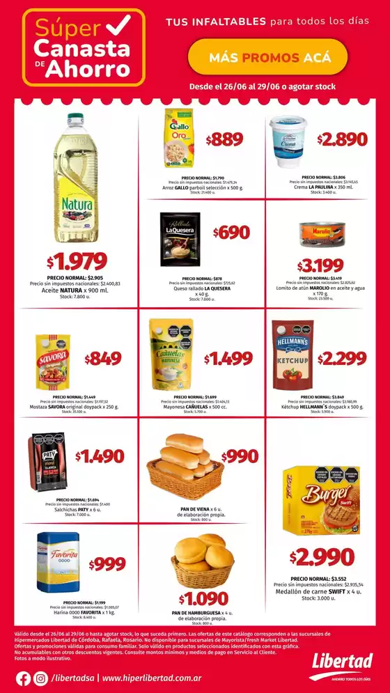 Promociones actuales