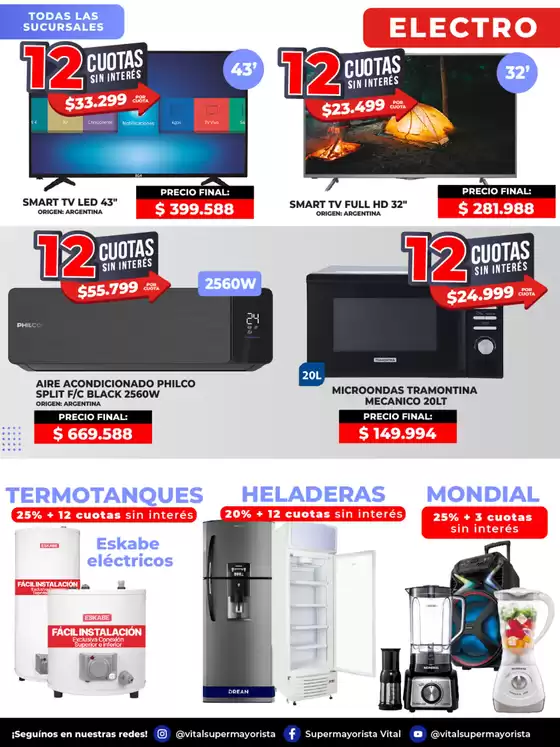 Ofertas y promociones actuales