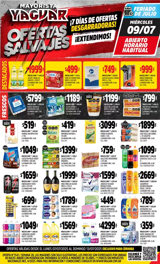 Excelente oferta para todos los clientes