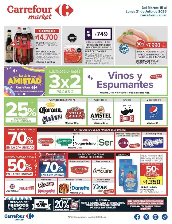 Ofertas principales para todos los clientes