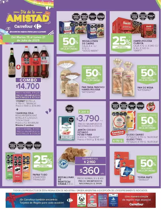 Ofertas principales para todos los clientes