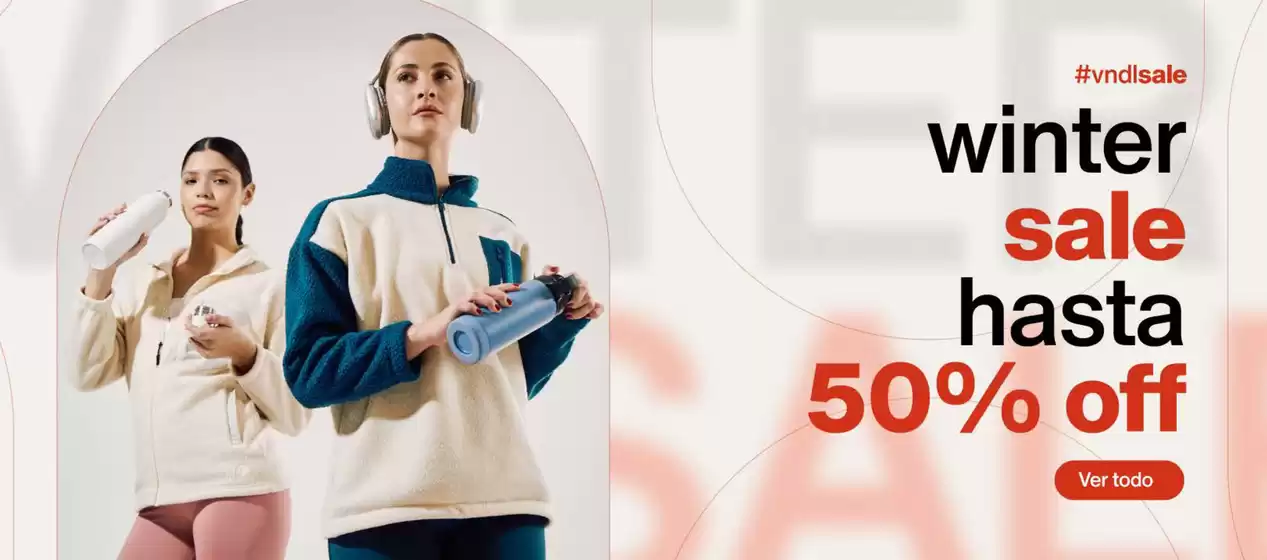 We are on sale! Hasta 50% off