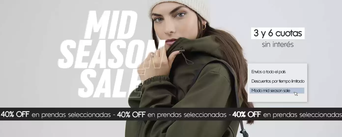 Mid season sale