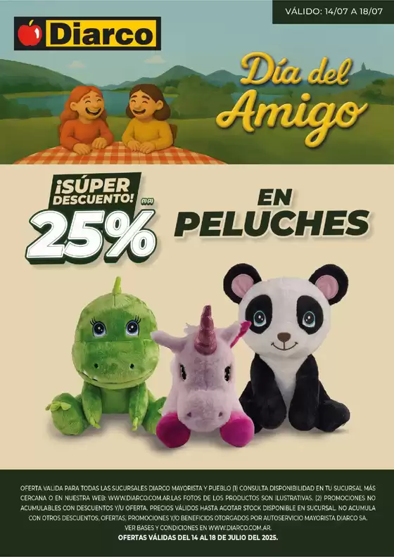 Catálogo Diarco | Diarco Especial DÍa Del Amigo | 2025-07-15T00:00:00.000Z - 2025-07-18T00:00:00.000Z
