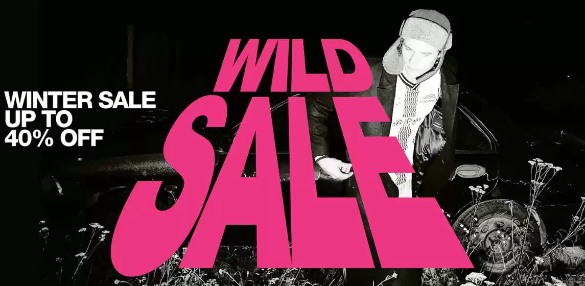 Winter Sale! Up to 40% off