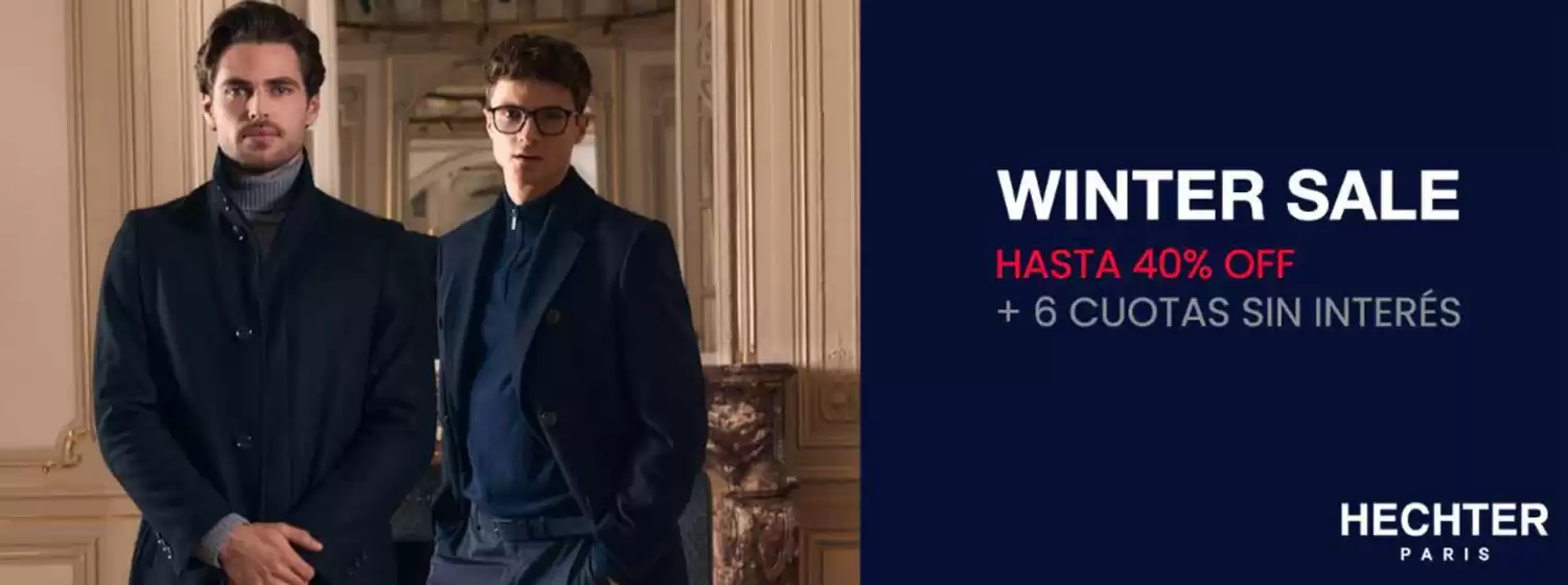Catálogo Daniel Hechter | Winter Sale! Hasta 40% off | 2025-07-16T00:00:00.000Z - 2025-07-31T00:00:00.000Z