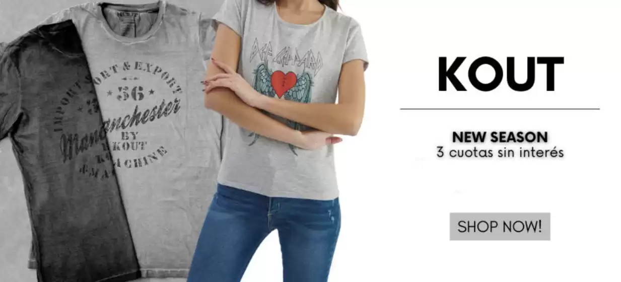 Catálogo Kout en Tigre | 3 cuotas sin interes!! | 2025-07-16T00:00:00.000Z - 2025-07-31T00:00:00.000Z