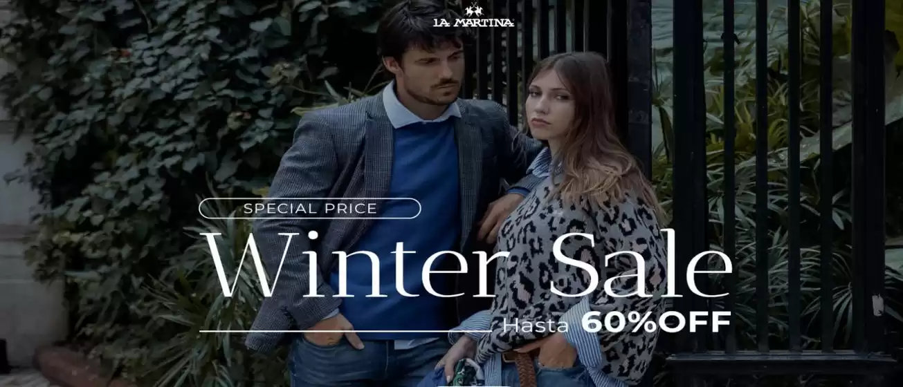 Catálogo La Martina en Guernica | Winter Sale! 60% off | 2025-07-16T00:00:00.000Z - 2025-07-31T00:00:00.000Z
