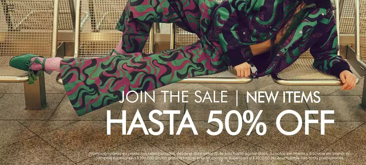 Hasta 50% off