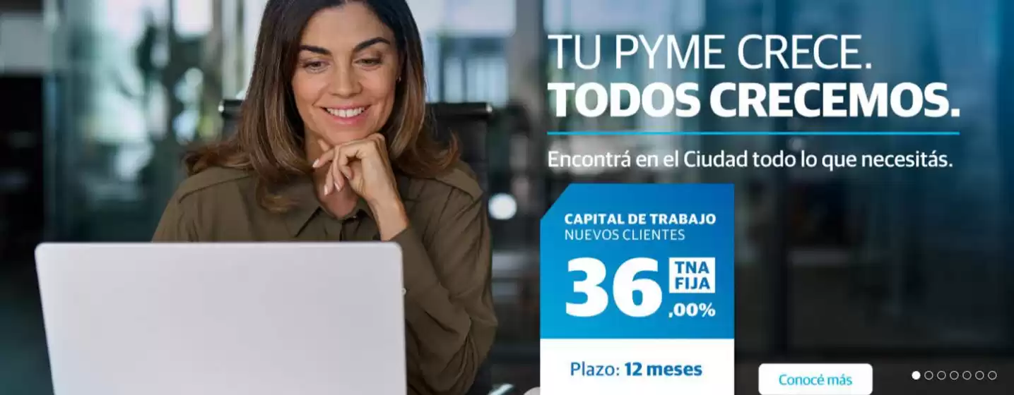 Promoción de Banco Ciudad