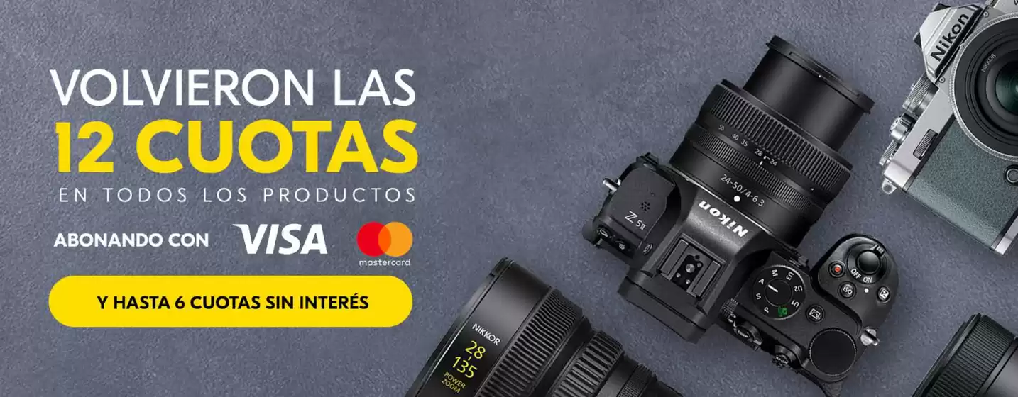 Hasta 12 cuotas sin interés