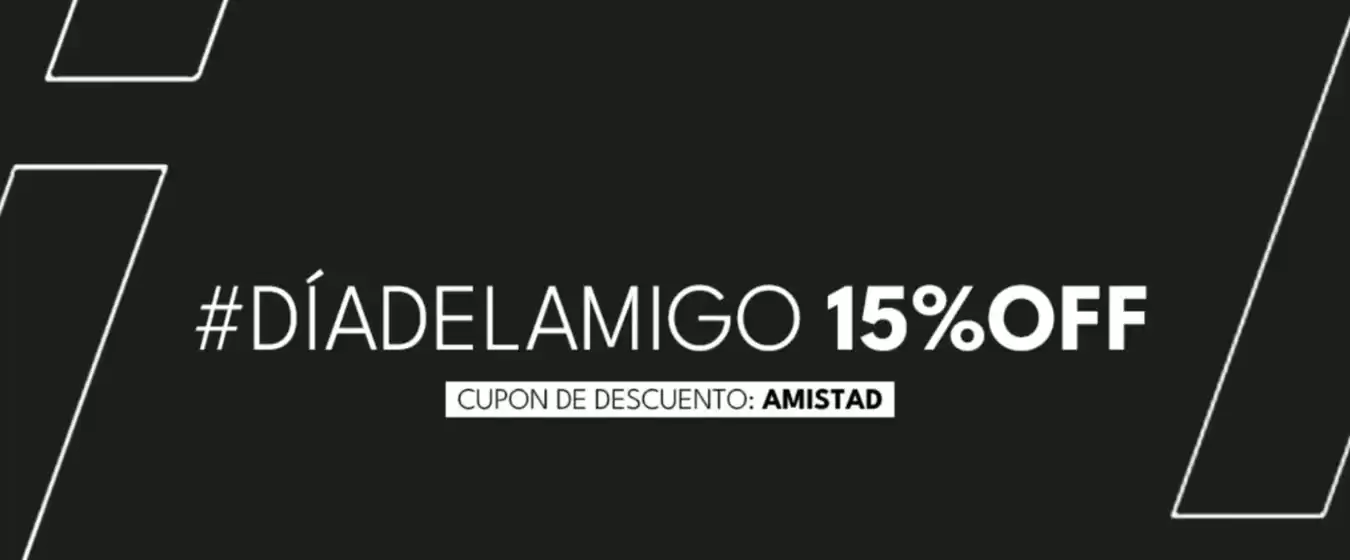 Promoción! 15% off