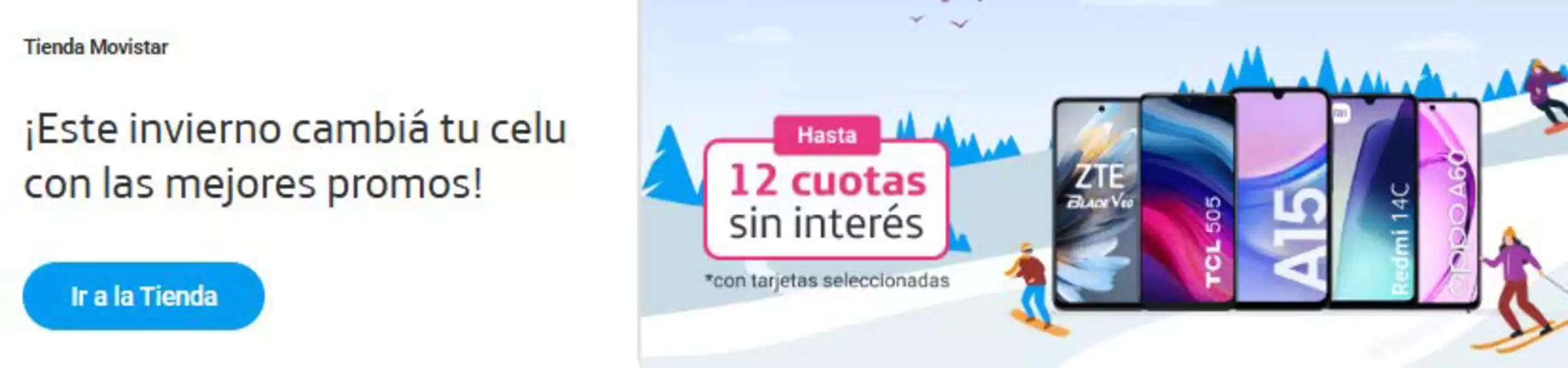 Hasta 12 cuotas sin interés