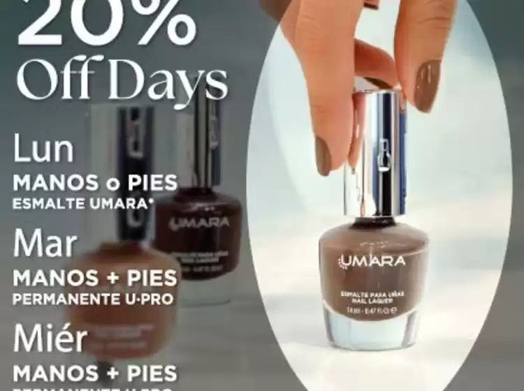 Promoción! Hasta 20% off