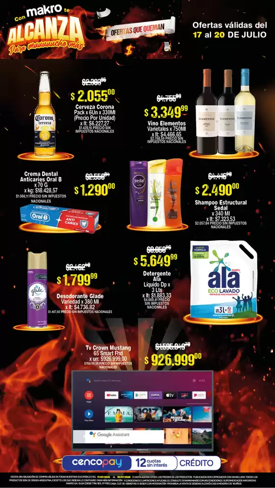 Ofertas que queman