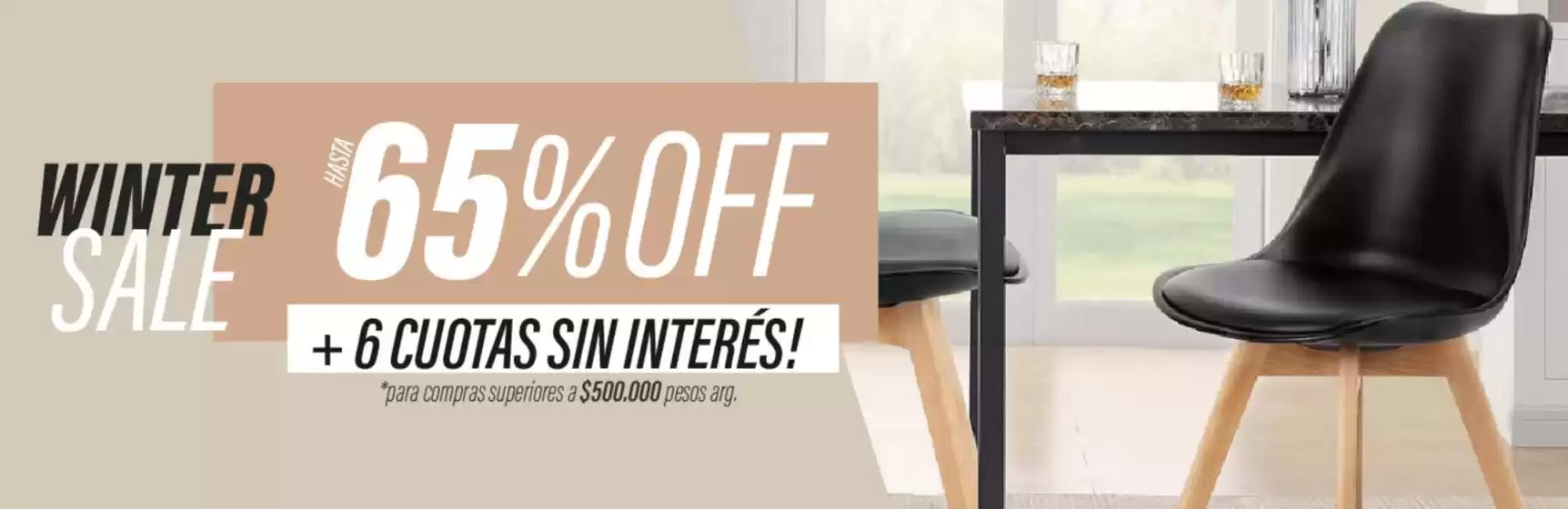 Winter Sale! 65% off