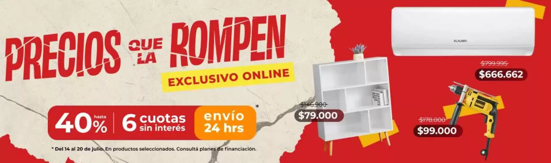 Catálogo Easy en Sarandí | Precios que la Rompen | 2025-07-18T00:00:00.000Z - 2025-07-20T00:00:00.000Z