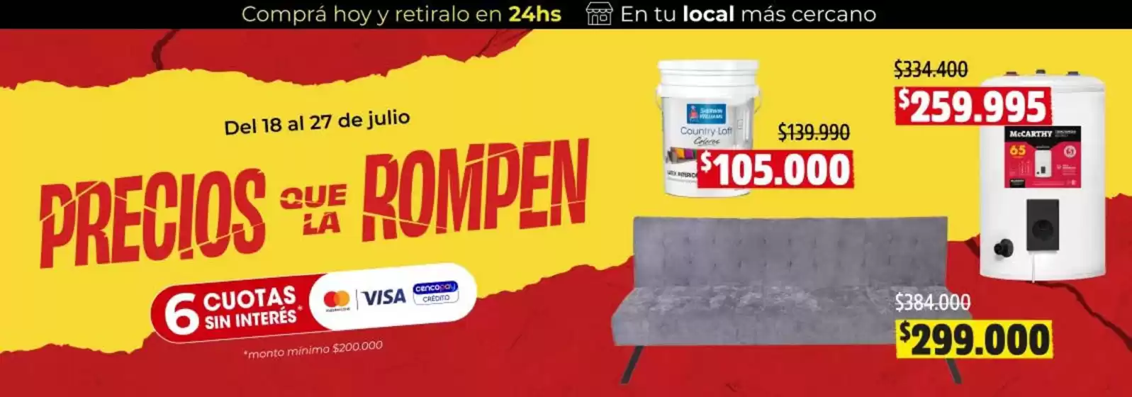 Catálogo Easy en Sarandí | Hasta el 27/07/2025 | 2025-07-18T00:00:00.000Z - 2025-07-27T00:00:00.000Z
