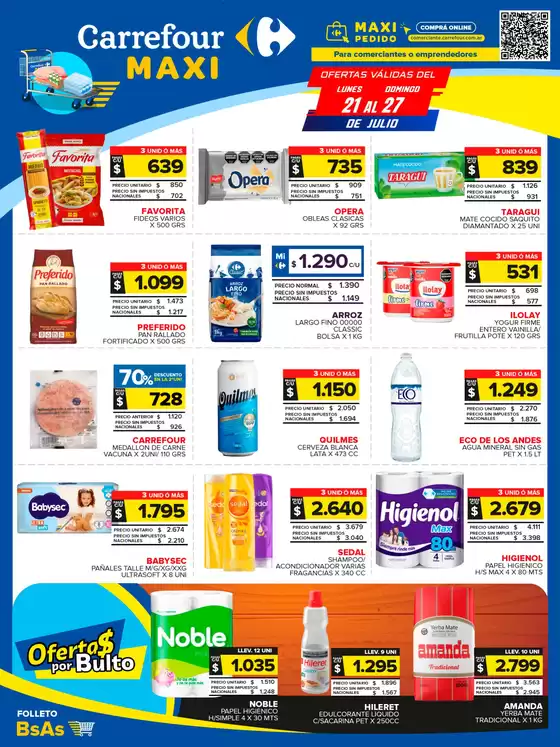 Catálogo Carrefour Maxi en Puerto Madryn | OFERTAS SEMANALES | 2025-07-21T00:00:00.000Z - 2025-07-27T00:00:00.000Z