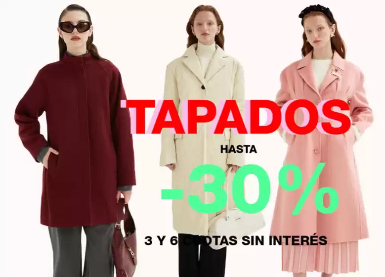 Promoción hasta 30% off