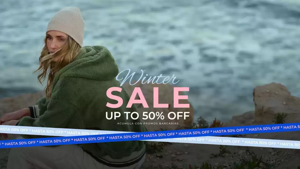 Winter Sale! Up to 50% off