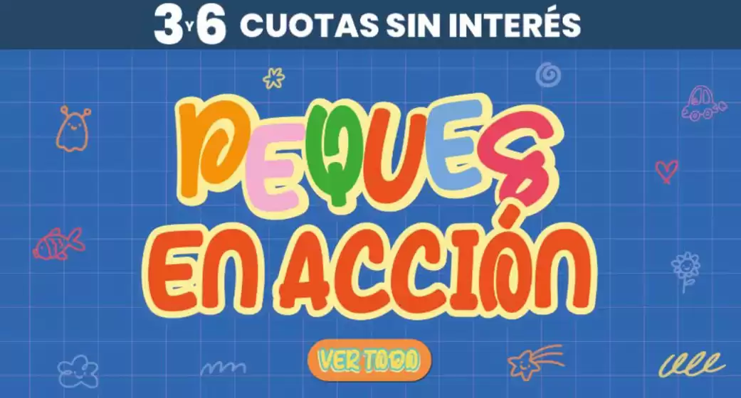 3 y 6 cuotas sin interes!!