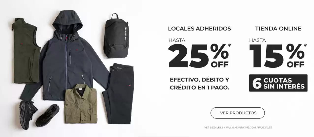 Hasta 25% off