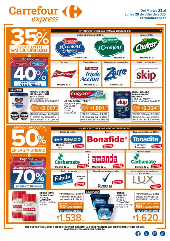 Carrefour Express 22 Julio