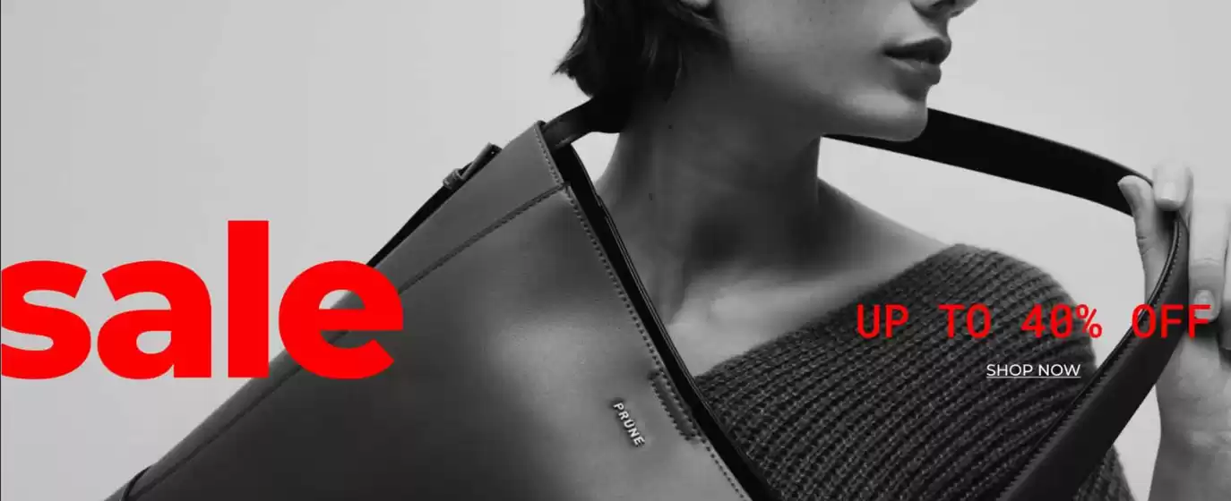Sale up to 40% OFF