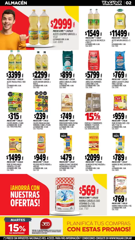 Ofertas Supermercados Yaguar