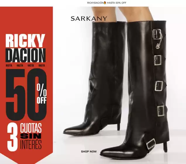 Hasta 50% off