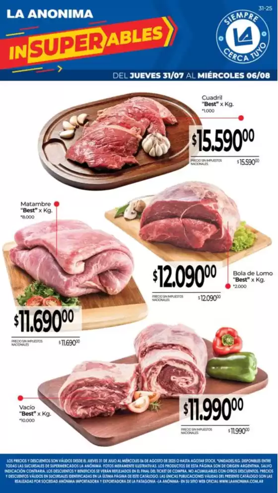 Excelente oferta para todos los clientes