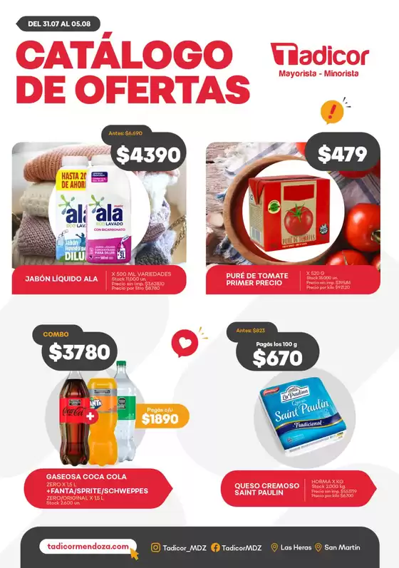 Catálogo Supermercados Tadicor