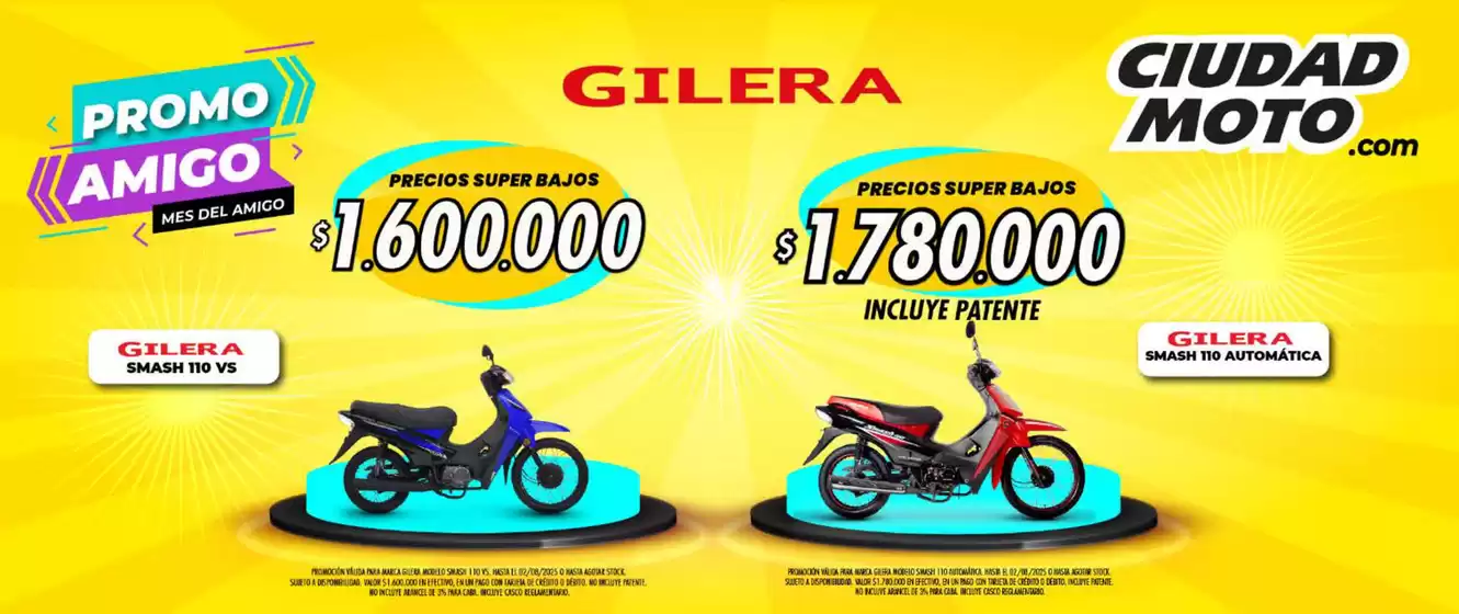 Catálogo Ciudad Moto en Bahía Blanca | Promo amigo! | 2025-07-31T00:00:00.000Z - 2025-08-13T00:00:00.000Z