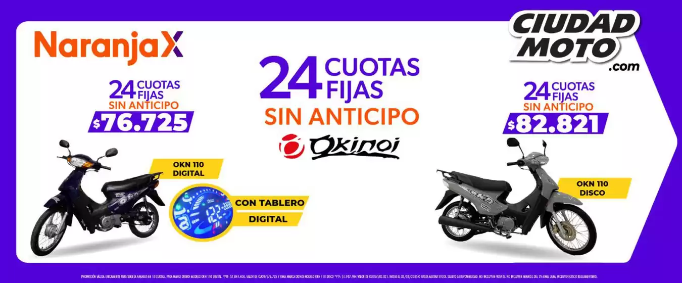 Catálogo Ciudad Moto en Bahía Blanca | 24 cuotas fijas | 2025-07-31T00:00:00.000Z - 2025-08-13T00:00:00.000Z