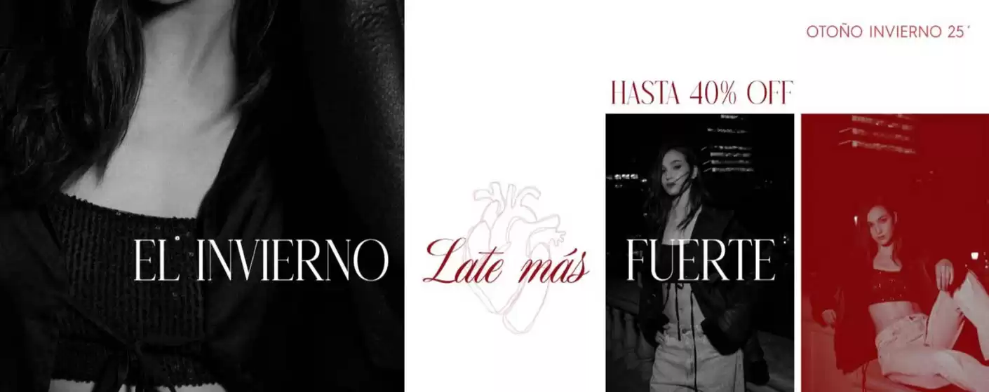 Hasta 40% off