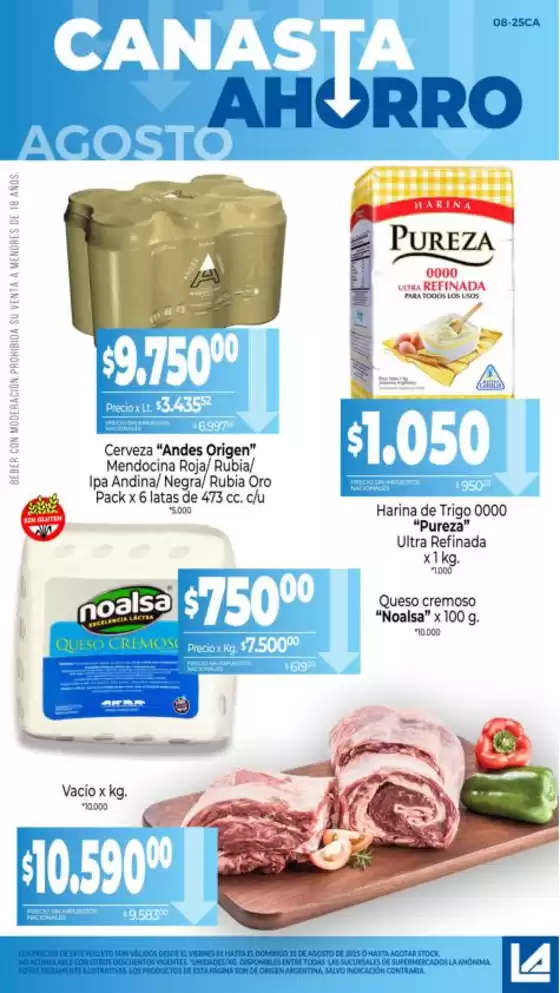 Catálogo La Anonima en Lanus Este | Promociones actuales | 2025-08-08T00:00:00.000Z - 2025-08-31T00:00:00.000Z