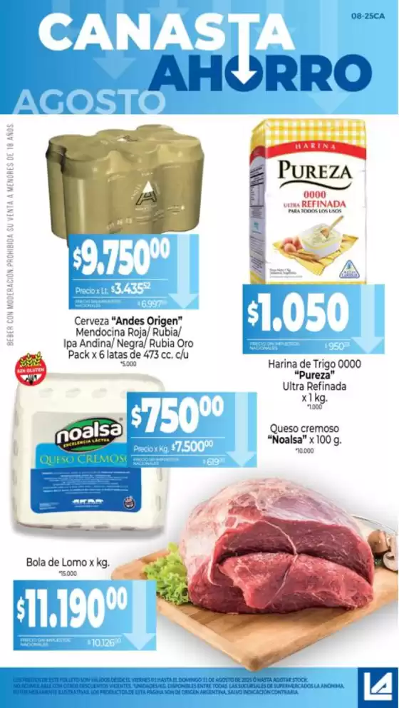 Catálogo La Anonima en Lanus Este | Nuestras mejores gangas | 2025-08-01T00:00:00.000Z - 2025-08-21T00:00:00.000Z