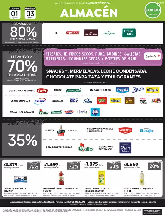 Ofertas | Córdoba